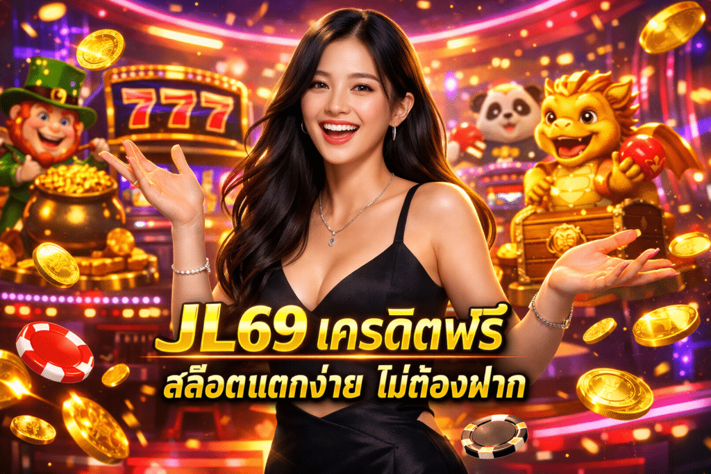 JL69 เครดิตฟรี สล็อตแตกง่าย ไม่ต้องฝาก ลองเล่นก่อนได้